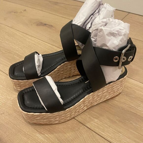 Dolce Vita Cannes Sandals- Black leather - Picture 7 of 8
